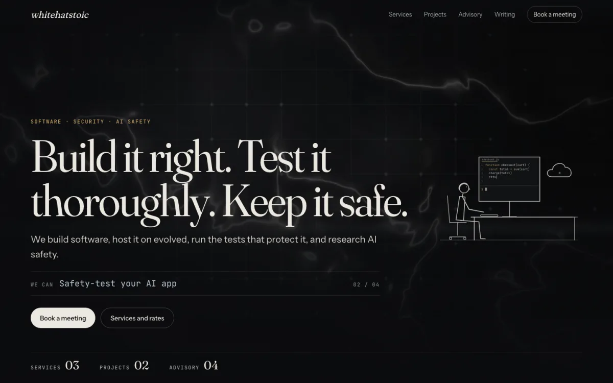 whitehatstoic on desktop
